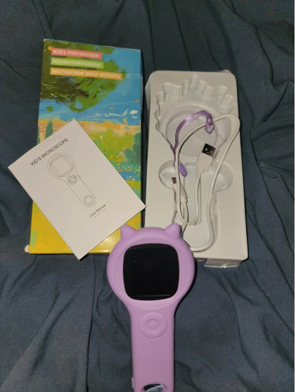 Brand new kids microscope